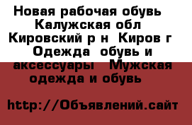 Новая рабочая обувь - Калужская обл., Кировский р-н, Киров г. Одежда, обувь и аксессуары » Мужская одежда и обувь   